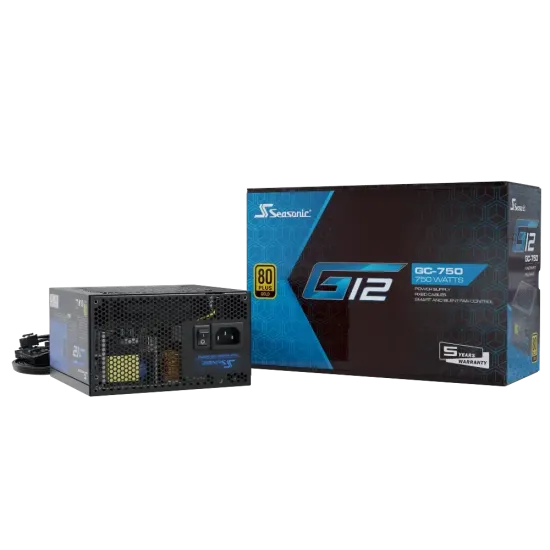 Power Supply Unit Seasonic G12-GC-750 V2, 750W, 80+ Gold