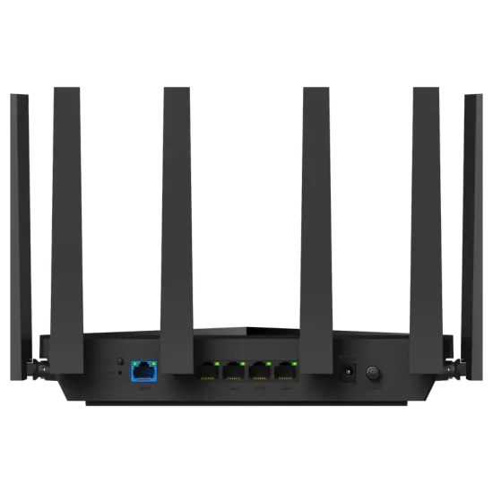 Wireless router Cudy BE6500 2.5Ghz Wi-Fi 7, 1x2.5Gbps WAN port, 4x10/100/1000, 6x5dBi antennas Wireless router Cudy BE6500 2.5Ghz Wi-Fi 7, 1x2.5Gbps WAN port, 4x10/100/1000, 6x5dBi antennas