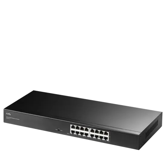 Switch Cudy GS1016L, 16 ports, 10/100/1000, for 19 Switch Cudy GS1016L, 16 ports, 10/100/1000, for 19