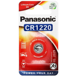 Бутонна батерия литиева PANASONIC  CR1220 3V