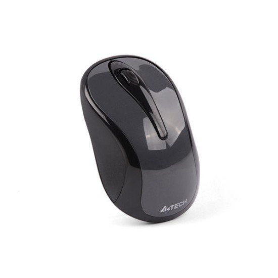 Безжична мишка A4Tech G3-280NS, 2.4G Hz, USB, Безшумна, Сив
