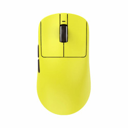 VXE професионална геймърска мишка Wireless Gaming Mouse Dragonfly R1 Pro Max 1K (4K compatible) - Kailh White Blade Switches, Yellow VXE професионална геймърска мишка Wireless Gaming Mouse Dragonfly R1 Pro Max 1K (4K compatible) - Kailh White Blade Switches, Yellow