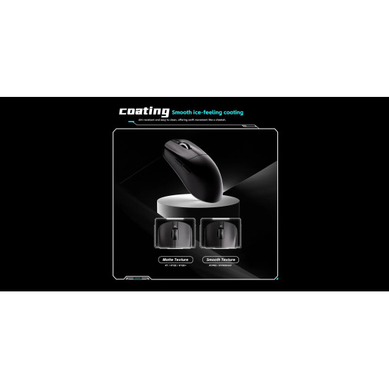 VXE професионална геймърска мишка Wireless Gaming Mouse Dragonfly R1 Pro Max 1K (4K compatible) - Kailh White Blade Switches, Yellow