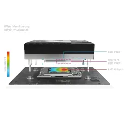CPU Water Block Alphacool Apex 1 CPU cooler AM5 CPU Water Block Alphacool Apex 1 CPU cooler AM5