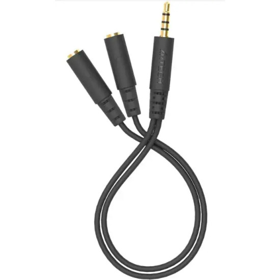A4Tech Адаптер AD-3P 3.5mm жак мъжко - 2 х 3.5мм жак женско