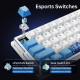 ATK професионална геймърска механична клавиатура Professional Gaming Mechanical Keyboard EDGE 60 HE Leviatan - 8K, TTC RGB Magneto Switches