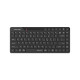A4tech FBK26C AS Fstyler безжичнa мини тиха клавиатура, Multi-mode, презареждаема батерия, USB,кирилизирана