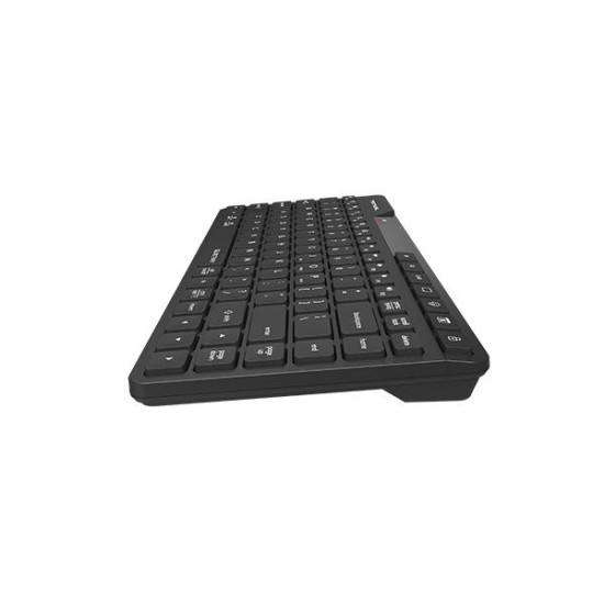 A4tech FBK26C AS Fstyler безжичнa мини тиха клавиатура, Multi-mode, презареждаема батерия, USB,кирилизирана