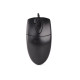 A4tech OP 620DS Оптична мишка, безшумен клик, USB черна