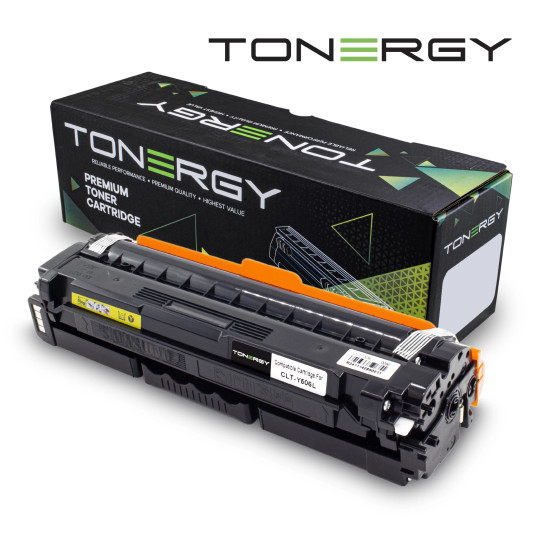 Tonergy съвместима Тонер Касета Compatible Toner Cartridge SAMSUNG CLT-Y506L Yellow, 3.5k Tonergy съвместима Тонер Касета Compatible Toner Cartridge SAMSUNG CLT-Y506L Yellow, 3.5k