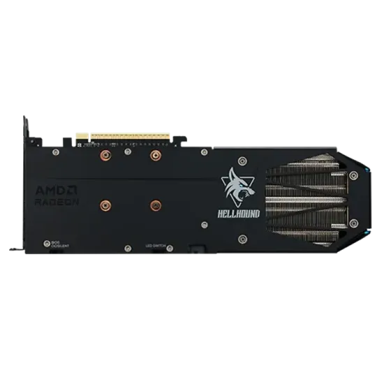 Graphic card PowerColor RADEON RX 9060 XT Hellhound OC 16GB GDDR6 Graphic card PowerColor RADEON RX 9060 XT Hellhound OC 16GB GDDR6