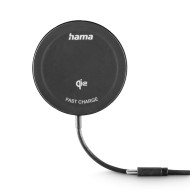 HAMA Безжично зарядно устройство Qi2, 15 W, черно, за Apple HAMA Безжично зарядно устройство Qi2, 15 W, черно, за Apple