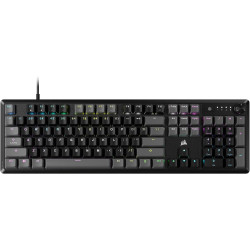 Геймърска механична клавиатура CORSAIR K70 Core RGB Corsair Linear Red Switch - Carbon Gray