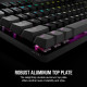 Геймърска механична клавиатура CORSAIR K70 Core RGB Corsair Linear Red Switch - Carbon Gray