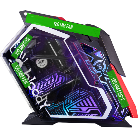 Case A4Tech Bloody GN-30 Rogue - Mid-Tower Case A4Tech Bloody GN-30 Rogue - Mid-Tower