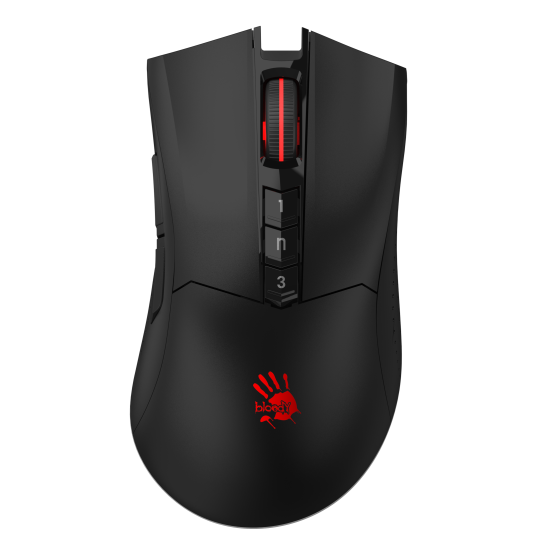A4tech Bloody R90 Plus Stone black Геймърска безжична оптична мишка