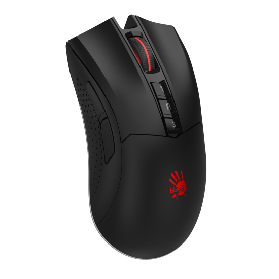 A4tech Bloody R90 Plus Stone black Геймърска безжична оптична мишка
