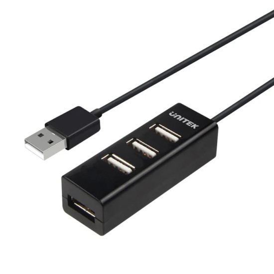 Unitek хъб USB 2.0 HUB 4 port - Y-2140