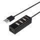 Unitek хъб USB 2.0 HUB 4 port - Y-2140