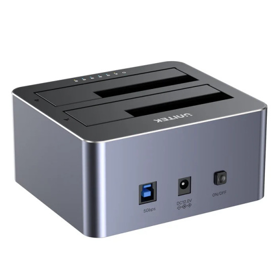 Unitek докинг станция Storage - HDD Dock - 2 BAY - Y-3026GY01-EU Unitek докинг станция Storage - HDD Dock - 2 BAY - Y-3026GY01-EU