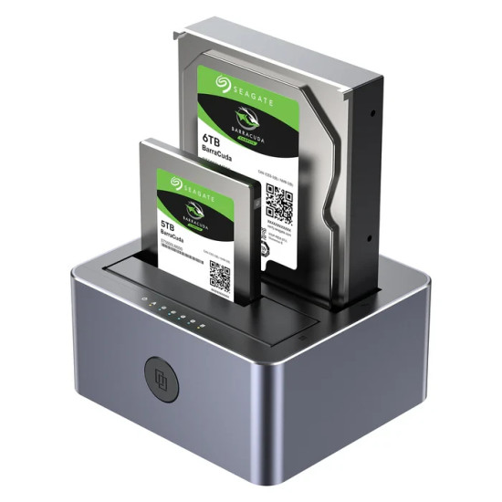 Unitek докинг станция Storage - HDD Dock - 2 BAY - Y-3026GY01-EU Unitek докинг станция Storage - HDD Dock - 2 BAY - Y-3026GY01-EU