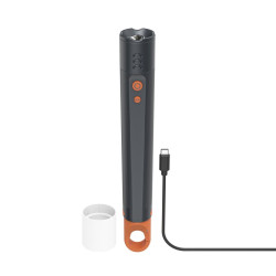 HAMA LED Фенер FLX1200-C, презареждащ се, удароустойчив, алуминиев, 4 режима + SOS