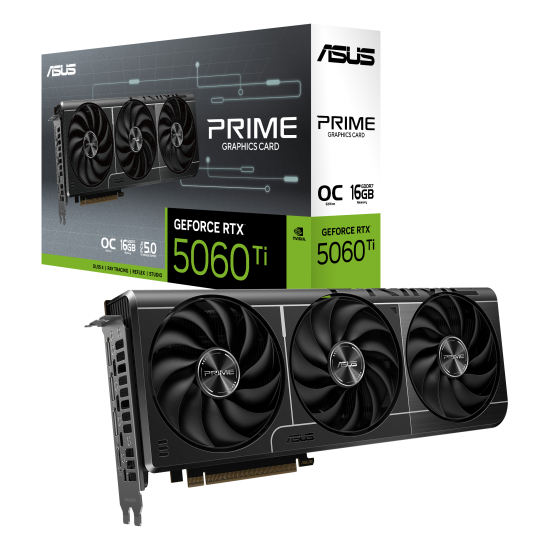 Видео карта ASUS PRIME RTX 5060 TI 16GB OC GDDR7 Видео карта ASUS PRIME RTX 5060 TI 16GB OC GDDR7