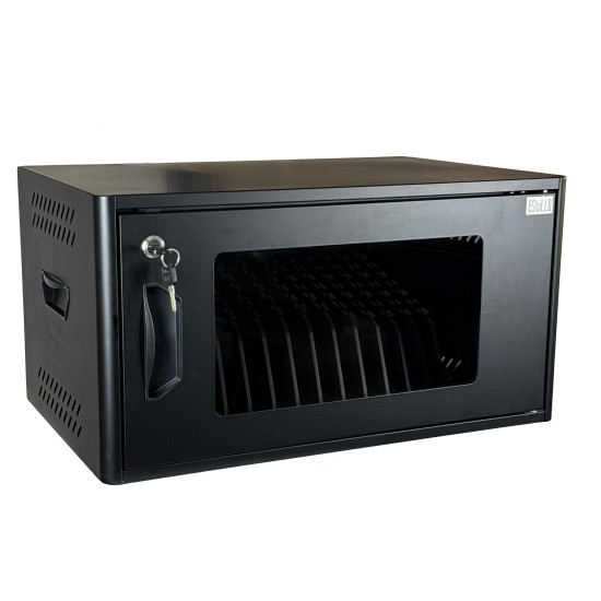 Universal charging cabinet for up to 16 tablets Estillo IP-2316 for wall mounting or freestanding, 16 x USB-C ports Universal charging cabinet for up to 16 tablets Estillo IP-2316 for wall mounting or freestanding, 16 x USB-C ports