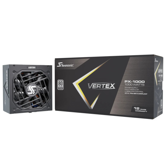 Seasonic захранване PSU ATX 3.1 1000W Platinum - VERTEX PX-1000 - 12102PXAFS-ATX3.1 Seasonic захранване PSU ATX 3.1 1000W Platinum - VERTEX PX-1000 - 12102PXAFS-ATX3.1