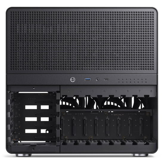 Case Jonsbo N4 NAS E-ATX - Black