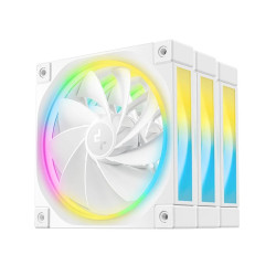 DeepCool Комплект вентилатори Fan Pack 3-in-1 3x120mm - FL12R White, Reverse, Addressable RGB DeepCool Комплект вентилатори Fan Pack 3-in-1 3x120mm - FL12R White, Reverse, Addressable RGB