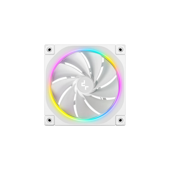 DeepCool Комплект вентилатори Fan Pack 3-in-1 3x120mm - FL12R White, Reverse, Addressable RGB DeepCool Комплект вентилатори Fan Pack 3-in-1 3x120mm - FL12R White, Reverse, Addressable RGB