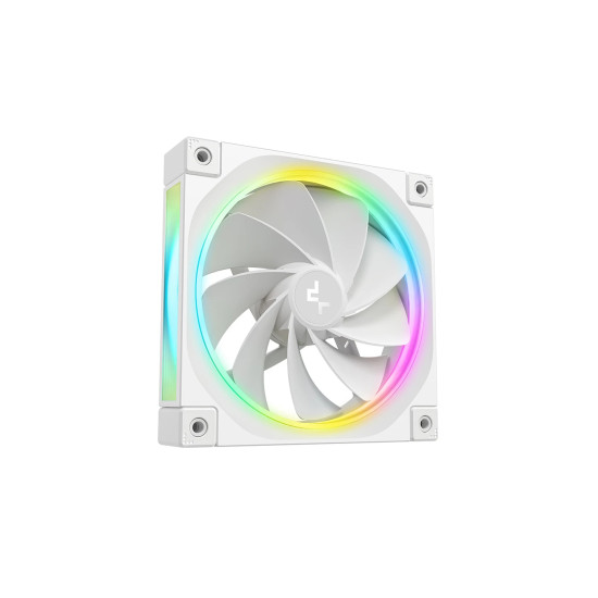 DeepCool Комплект вентилатори Fan Pack 3-in-1 3x120mm - FL12R White, Reverse, Addressable RGB DeepCool Комплект вентилатори Fan Pack 3-in-1 3x120mm - FL12R White, Reverse, Addressable RGB
