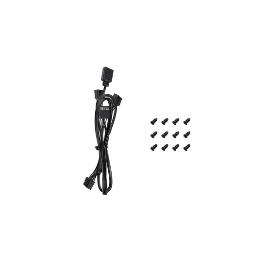 DeepCool Комплект вентилатори Fan Pack 3-in-1 3x120mm - FL12R Black, Reverse, Addressable RGB