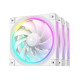 DeepCool Комплект вентилатори Fan Pack 3-in-1 3x120mm - FL12 White, Addressable RGB DeepCool Комплект вентилатори Fan Pack 3-in-1 3x120mm - FL12 White, Addressable RGB