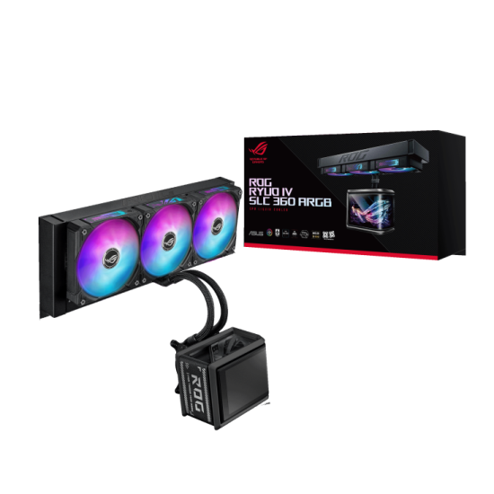 CPU AIO Liquid Cooler ASUS ROG Ryuo IV SLC 360 ARGB 6.67