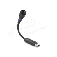 Delock USB Microphone with Gooseneck and Mute Button Delock USB Microphone with Gooseneck and Mute Button