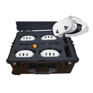 Set of 4 PICO Neo 3 VR headsets, case, router, tablet and accessories Set of 4 PICO Neo 3 VR headsets, case, router, tablet and accessories