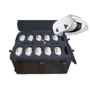 Set of 10 PICO Neo 3 VR headsets, case, router, tablet and accessories Set of 10 PICO Neo 3 VR headsets, case, router, tablet and accessories