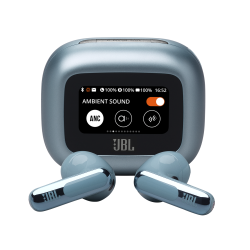 Блутут слушалки-тапи JBL Live Flex 3 - Син