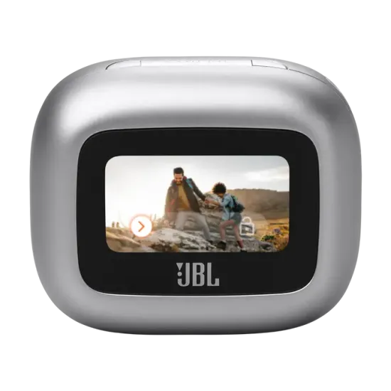 Блутут слушалки-тапи JBL Live Flex 3 - Сребрист