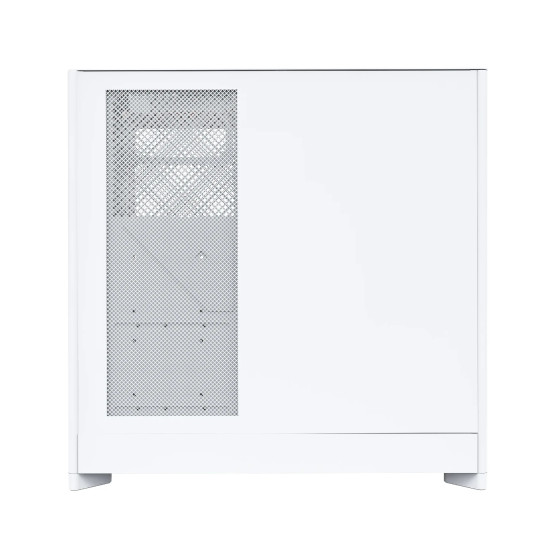 Montech кутия Case ATX - HS01 PRO (W) - 5 x 120 mm ARGB Fans, USB-C, White