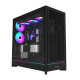 Montech кутия Case ATX - HS01 PRO (W) - 5 x 120 mm ARGB Fans, USB-C, Black