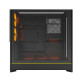Montech кутия Case ATX - HS01 PRO (W) - 5 x 120 mm ARGB Fans, USB-C, Black