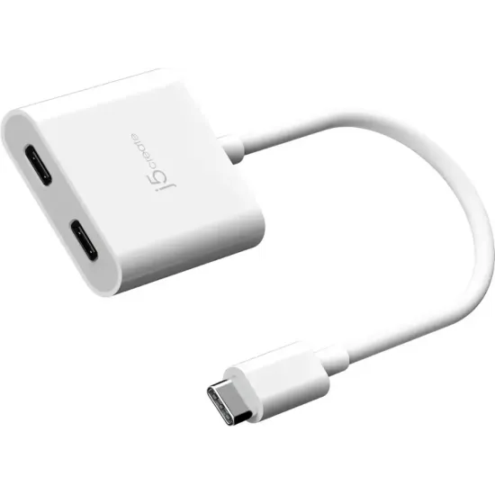 j5create USB-C® към Dual USB-C Адаптер j5create USB-C® към Dual USB-C Адаптер