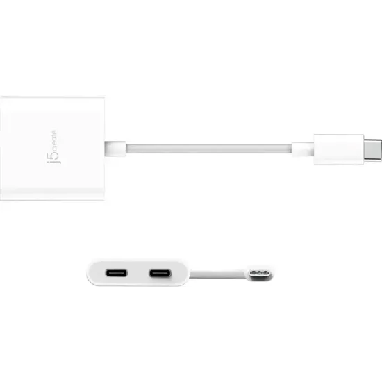 j5create USB-C® към Dual USB-C Адаптер j5create USB-C® към Dual USB-C Адаптер