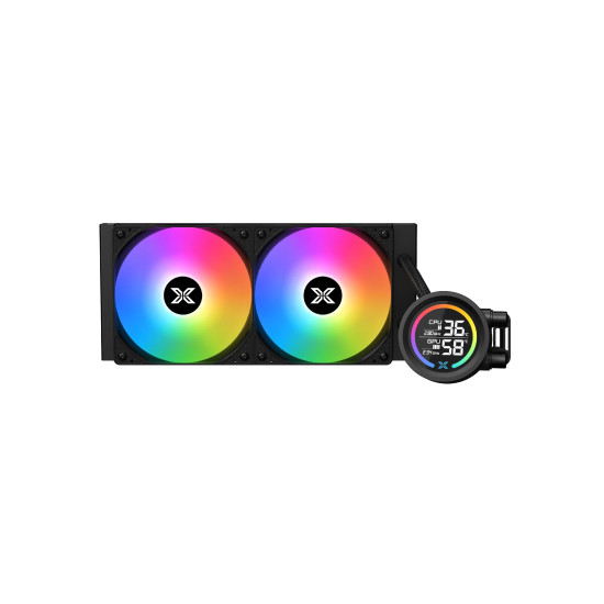 Xigmatek водно охлаждане Water Cooling LK 240 Digital - LED Display, A-RGB Xigmatek водно охлаждане Water Cooling LK 240 Digital - LED Display, A-RGB