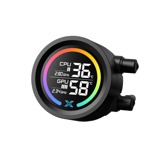 Xigmatek водно охлаждане Water Cooling LK 240 Digital - LED Display, A-RGB Xigmatek водно охлаждане Water Cooling LK 240 Digital - LED Display, A-RGB