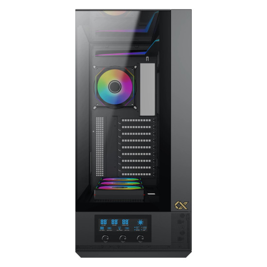Xigmatek кутия Case EATX - Vision Pro - 8 ARGB Fans, LCD Display Panel, Smart Fan Control Xigmatek кутия Case EATX - Vision Pro - 8 ARGB Fans, LCD Display Panel, Smart Fan Control