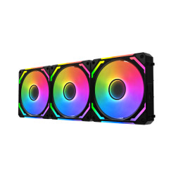 Xigmatek Комплект вентилатори Fan Pack 3-in-1 3x120mm - Starlink Ultra - Infinity Mirror, A-RGB Xigmatek Комплект вентилатори Fan Pack 3-in-1 3x120mm - Starlink Ultra - Infinity Mirror, A-RGB